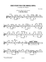 Carlin | Ceci nest pas une bossa-nova for solo guitar