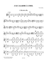 Carlin | J'ai l'alarme a l'oeil for solo guitar