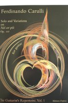 Carulli | Solo & Variation on Nel cor piu for solo guitar