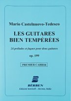 Castelnuovo | Les guitares bien temperees Vol. 1 for 2 guitars