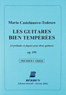 Castelnuovo | Les guitares bien temperees Vol. 1 for 2 guitars