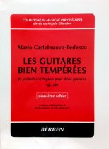 Castelnuovo | Les guitares bien temperees Vol. 2 for 2 guitars
