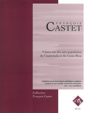 Castet | 9 Duos Sur Des Airs Populaires for 2 guitars