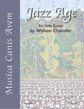 Chandler | Jazz Age for solo classical guitar | PDF Download