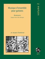 Chandonnet | Musique D'Ensemble Pour Guitares, Vol. 2 for 3-4 guitars
