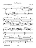 Charke | Ex Tempore for guitar and flute
