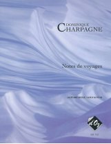 Charpagne | Notes De Voyages for solo guitar
