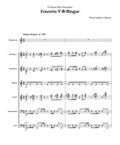 Charpy arr. by Beer-Demander | Concerto V-B-Dingue for plectrum orch.
