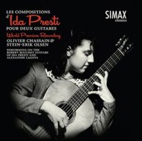 Chassain / Olsen | The Works of Ida Presti for two guitars CD