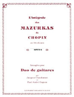 Chopin | Mazurkas, Op. 41, Vol. 7 for 2 guitars