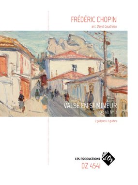 Chopin | Valse en Si mineur for 2 guitars, Arr. by Gaurdreau
