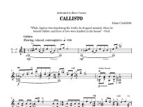 Cicchillitti | Callisto for solo guitar
