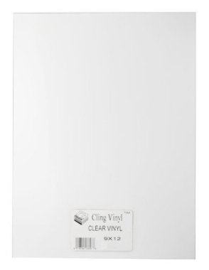 Clear Static Film 9x12, One Sheet