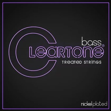 Cleartone 6445 Nickel-Plated Steel 45's Medium 45-105, Full Set