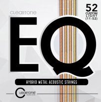 Cleartone 7811 EQ Hybrid Metal Cust LT Acoustic Guitar Strings 11-52