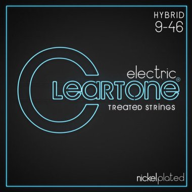 Cleartone 9419 Clear Coated Electric Guitar Strings Hybrid 9-46