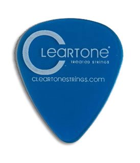 Cleartone Gel Pick, Blue 1.0mm, One Pick