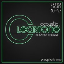 Cleartone Treated Phosphor Acoustic Strings 7410 Ultra Light 10-47