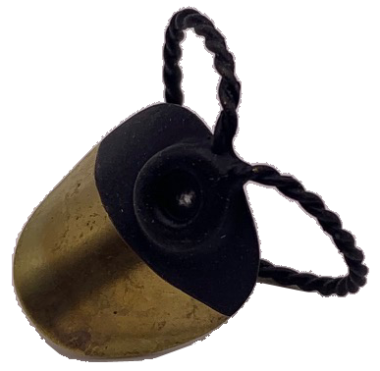 Cling Pro Picks Frailing Pick Brass Large, One Pick