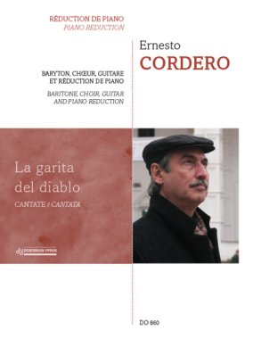 Cordero | La garita del diablo for baritone, choir, guitar & piano