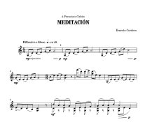 Cordero | Meditacion for solo violin