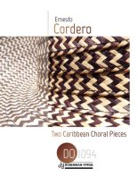 Cordero | Two Caribbean Choral Pieces for choir