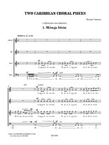 Cordero | Two Caribbean Choral Pieces for choir