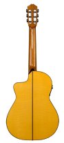 Cordoba 55FCE Thinbody Flamenco Nylon Guitar with pickup and HumiCase