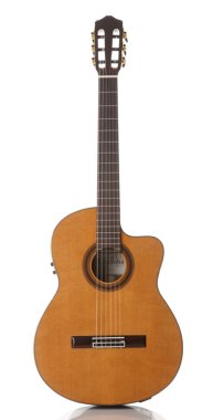 Cordoba C7-CE Nylon String Guitar Cedar/Rosewood with pickup, Gig Bag