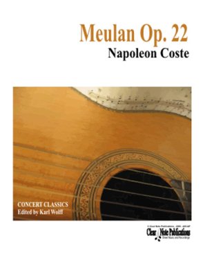 Coste | Meulan Op. 22 for solo guitar