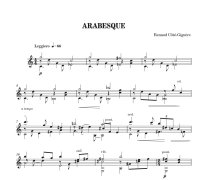 Cote-Giguere | Arabesque for solo guitar