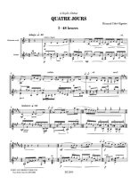 Cote-Giguere | Quatre jours for guitar and flute
