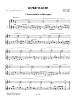 Cottin | 19 Petits duos for 2 mandolins