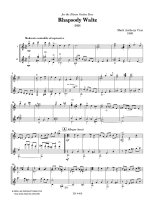 Cruz | Rhapsody Waltz for 2 guitars