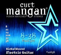 Curt Mangan 10838 Nickel Wound Electric Guitar, 8-38