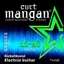 Curt Mangan 11046 Nickel Wound Electric Guitar, 10-46