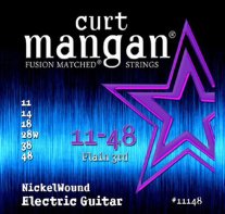 Curt Mangan 11148 Nickel Wound Electric Guitar, 11-48