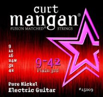 Curt Mangan 15009 Pure Nickel, Electric Guitar, 9-42