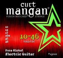 Curt Mangan 15010 Pure Nickel, Electric Guitar, 10-46
