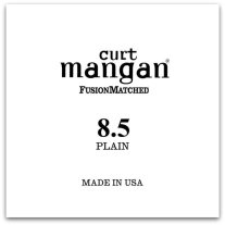 Curt Mangan Plain Steel Single Guitar String, Ball End .0085