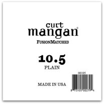 Curt Mangan Plain Steel Single Guitar String, Ball End .0105