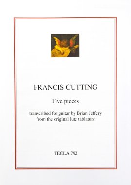 Cutting | Five Pieces arr by Brian Jeffery, solo guitar | PDF Download
