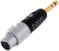 D'Addario 1/4 Inch Male Balanced to XLR Female Adaptor PW-P047AA