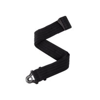 D'Addario 50BAL01 Auto Lock Guitar Strap, Black Padded Stripes
