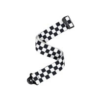 D'Addario 50BAL13 Auto Lock Guitar Strap, Skater Checkerboard