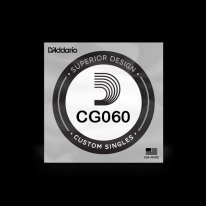 D'Addario Chrome Flatwound CG060 XL .060 inches Single String