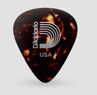 D'Addario Classic Shell Celluloid, Heavy 1.00mm, One Pick