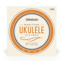 D'Addario EJ88B Nyltech Ukulele, Baritone