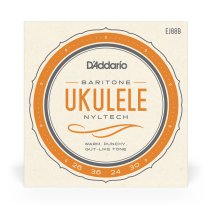 D'Addario EJ88B Nyltech Ukulele, Baritone