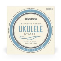 D'Addario EJ88T-6 Nyltech Ukulele, 6-string Tenor